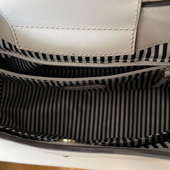 EUC Kate Spade Cream top handle Handbag. Used a few times. - Picture 5 of 8